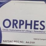 Orphesic Tablets By 100 Capsules