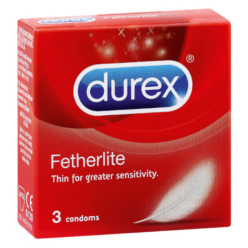 Durex Featherlite By 3 Condoms