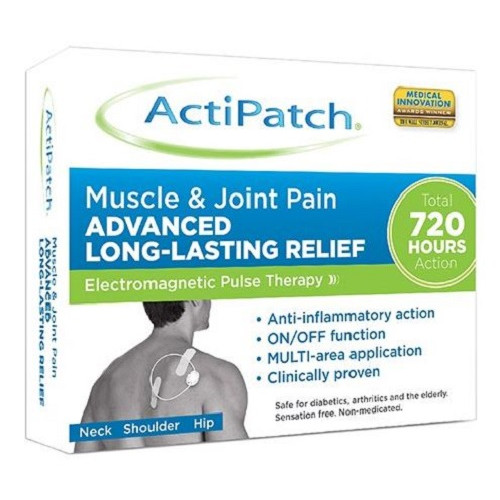 ActiPatch Muscle & Joint Pain product provides advanced long