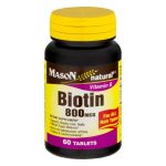 Mason Biotin 800 MCG