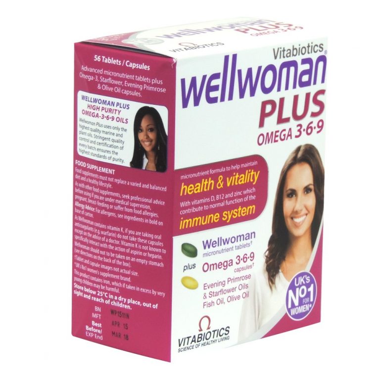 Wellwoman PLUS OMEGA 3.6.9 My Big Pharmacy Nigeria