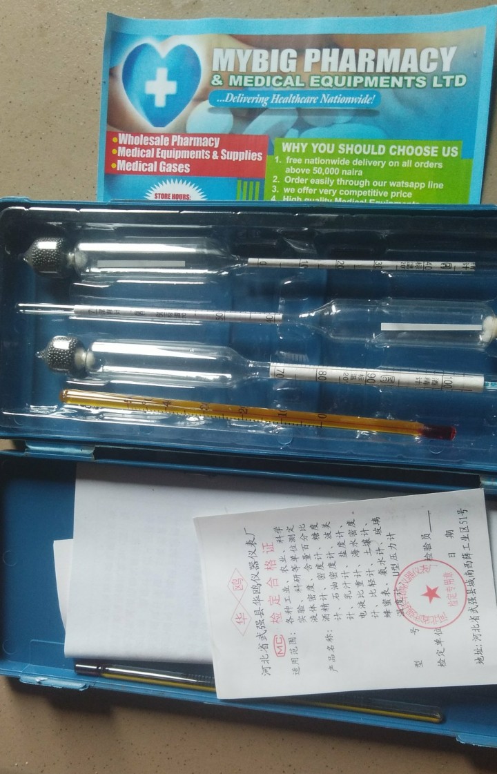 Alcohol hydrometer@mybigpharmacy.com